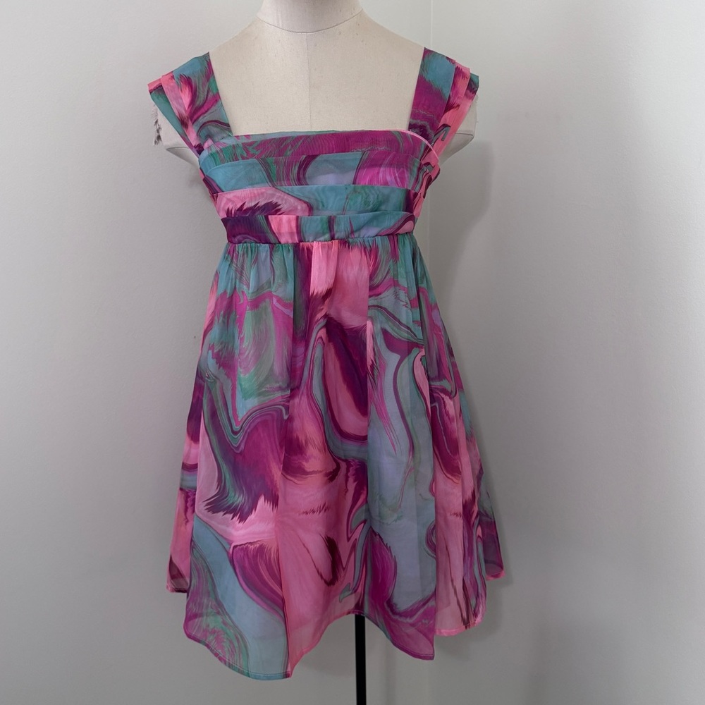 Amanda Uprichard Small Cindylou Mini Dress ~ Dainty Fairy Babydoll Coquette